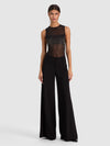 BODY-GAINE SANS MANCHES COL ROND BANDEAU – NOIR/HÉMATITE-ALICE + OLIVIA