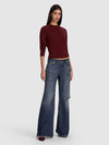 SCOTTIE CASHMERE PULLOVER-COGNAC-ALICE + OLIVIA