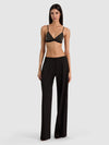 LUCIA EMBELLISHED BRA TOP-BLACK/GUNMETAL-ALICE + OLIVIA