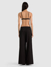 LUCIA EMBELLISHED BRA TOP-BLACK/GUNMETAL-ALICE + OLIVIA