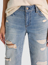 AUSTIN BOOTCUT JEAN-GENEVIEVE DESTROY-ALICE + OLIVIA