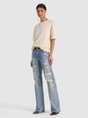AUSTIN BOOTCUT JEAN-GENEVIEVE DESTROY-ALICE + OLIVIA