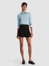 PORLA WOOL DOUBLE COLLAR PULLOVER-MINERAL BLUE-ALICE + OLIVIA
