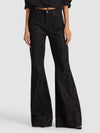 BEAUTIFUL EMBELLISHED JEAN-CLARISSA BLACK/BLACK-ALICE + OLIVIA