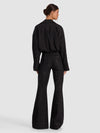 BEAUTIFUL EMBELLISHED JEAN-CLARISSA BLACK/BLACK-ALICE + OLIVIA