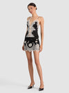 MINIGONNA RUBI LACE TRIM LR-ALICE + OLIVIA