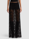 JUPE MAXI À ENFILER EN DENTELLE MAEVE LR DOUBLURE SHORTY-ALICE + OLIVIA