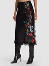 GONNA SOTTOVESTE MIDI MAEVE CON BORDO IN PIZZO-ALICE + OLIVIA