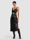 GONNA SOTTOVESTE MIDI MAEVE CON BORDO IN PIZZO-ALICE + OLIVIA