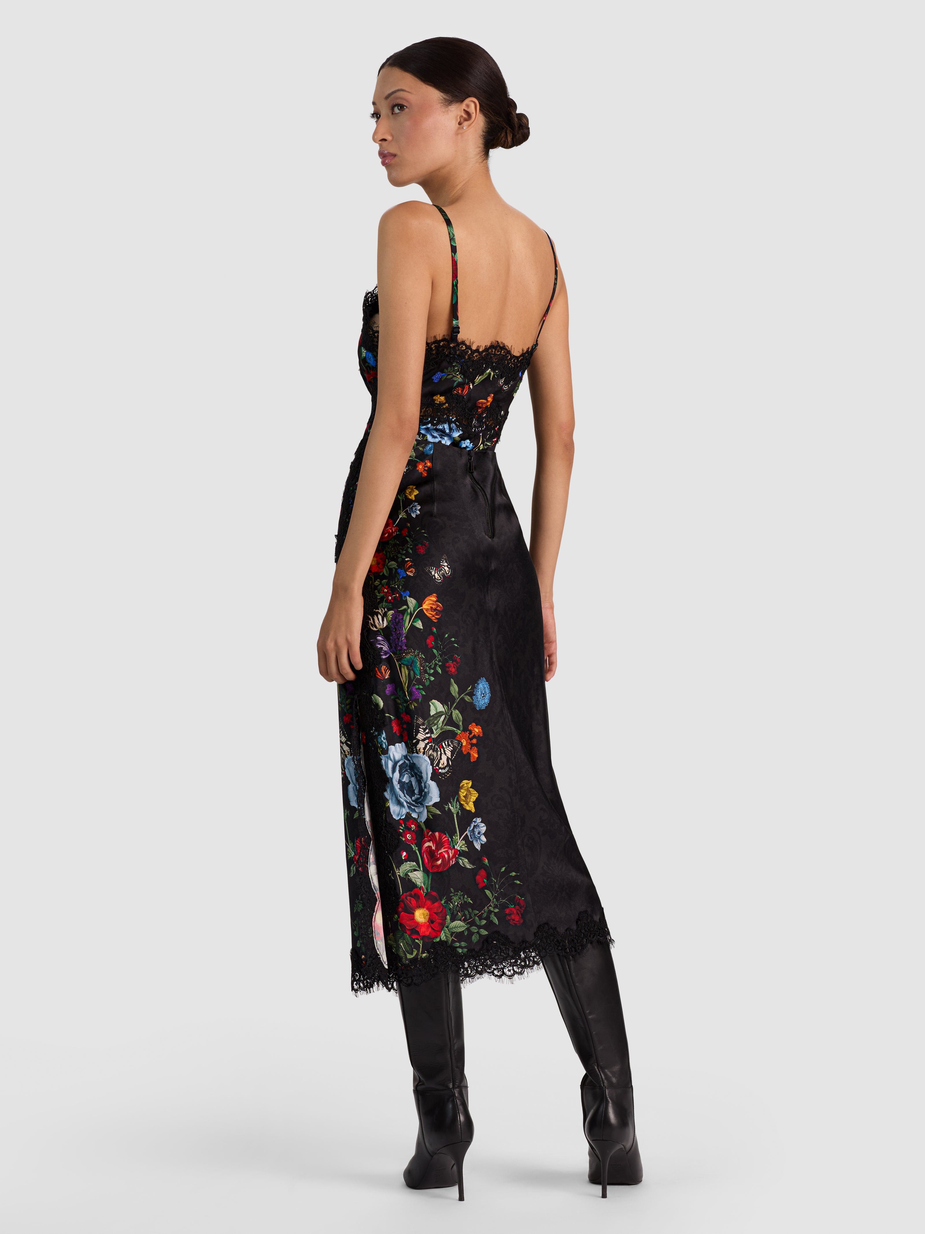 GONNA SOTTOVESTE MIDI MAEVE CON BORDO IN PIZZO-ALICE + OLIVIA