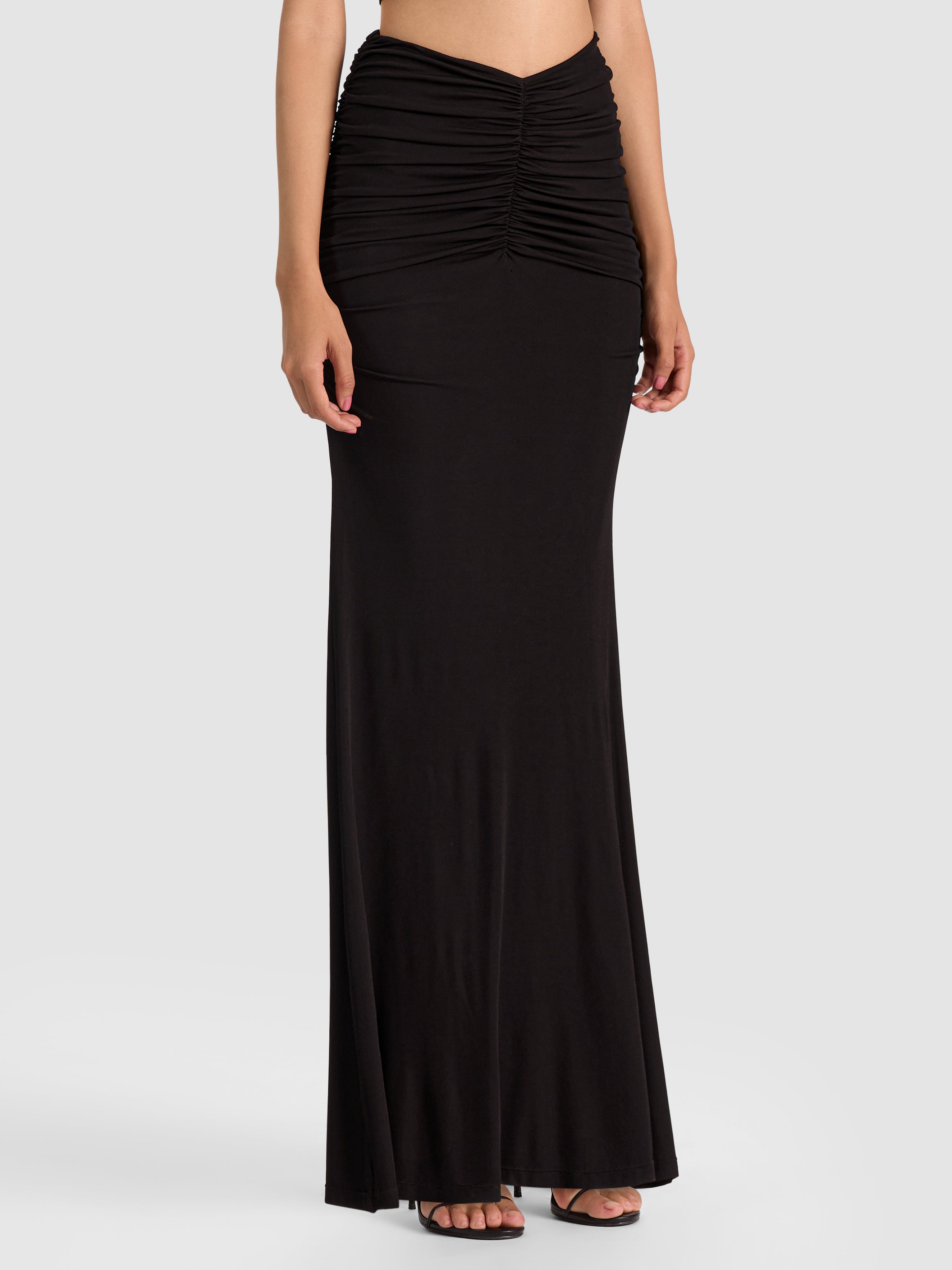 GONNA LUNGA SHANNON CON FIOCCO SUI FIANCHI-ALICE + OLIVIA