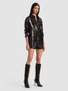 CAMICIA ABBOTTONATA DIMITRA CON PAILLETTES OVSZ HILW-Black-ALICE + OLIVIA