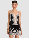 JULIETTA BTN FT TOP CON SPALLINE E PIZZO-ALICE + OLIVIA