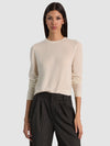 CAROLEE CASHMERE PULLOVER-SOFT WHITE-ALICE + OLIVIA