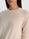 CAROLEE CASHMERE PULLOVER-SOFT WHITE-ALICE + OLIVIA