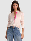 WILLA SILK BLOUSE-BLUSH-ALICE + OLIVIA