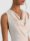 JACQUELINE COWL NECK TANK-ALICE + OLIVIA