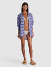 A+O X CONIGLIO PALM BEACH BUTTON DOWN-SOLSTICE-ALICE + OLIVIA