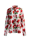 CHEMISE BOUTONNÉE A+O X CONIGLIO PALM BEACH-ALICE + OLIVIA