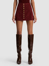 MINIGONNA RUBI IN SUEDE-ALICE + OLIVIA