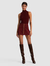 MINIGONNA RUBI IN SUEDE-ALICE + OLIVIA