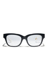 POWELL GLASSES-BLACK/WHITE-ALICE + OLIVIA