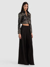HYDE EMBELLISHED VEGAN LEATHER JACKET-Black-ALICE + OLIVIA