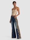 EMRYN JEANS DECORATO-ALICE + OLIVIA