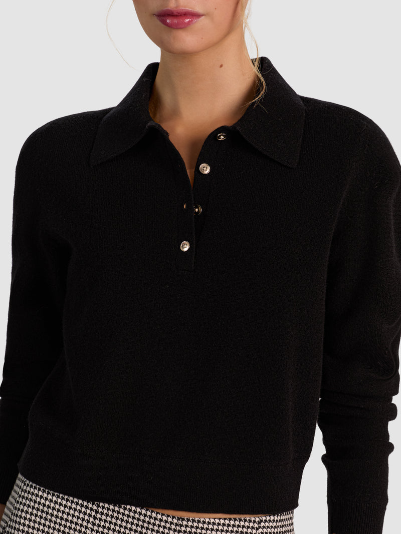 Trevor Cashmere Polo