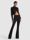 ILARIA CROPPED JACKET-Black-ALICE + OLIVIA