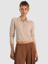POLO TREVOR IN CASHMERE-ALICE + OLIVIA