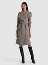 NEVADA TRENCH COAT-BLACK/MULTI-ALICE + OLIVIA