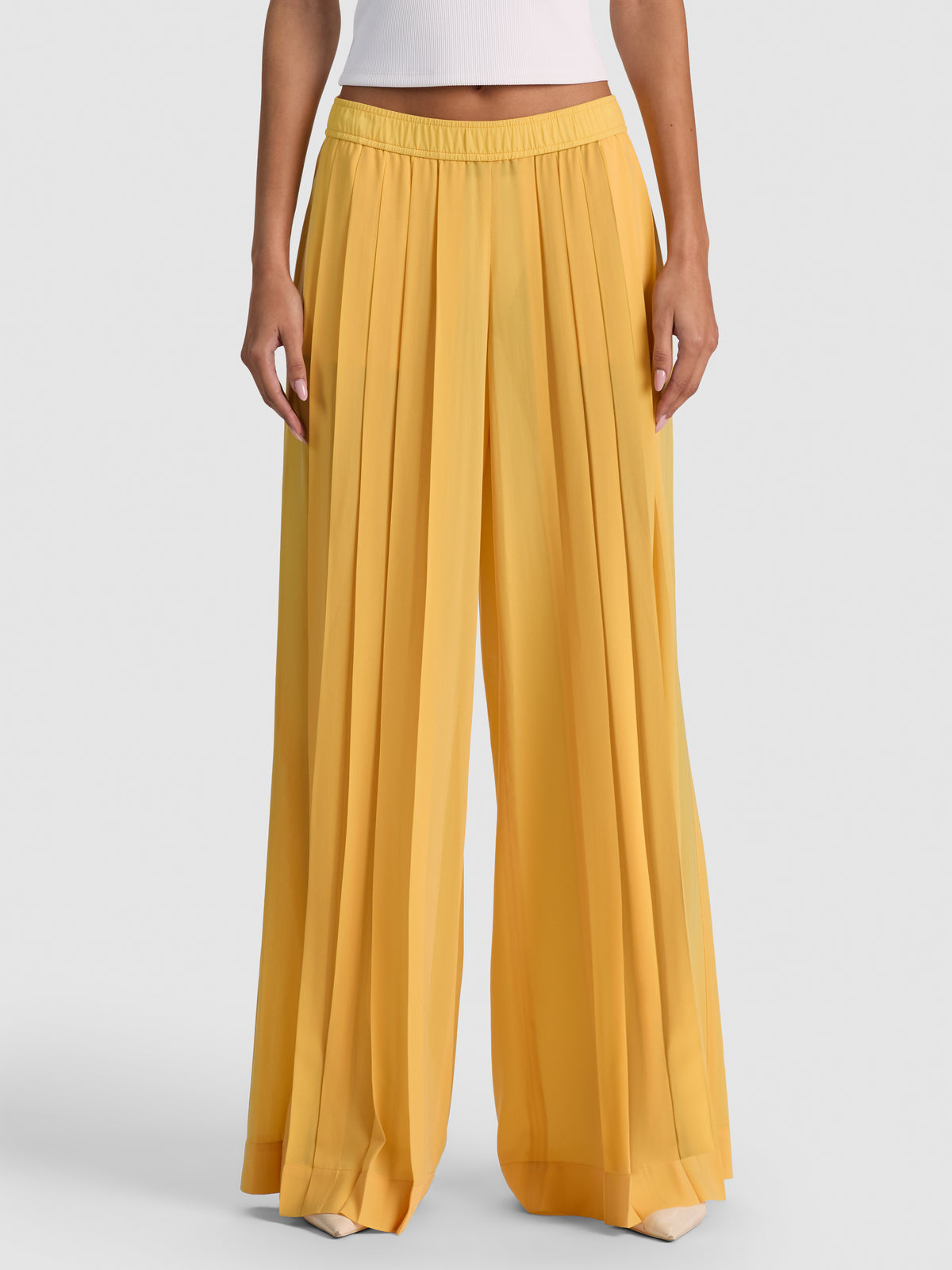 JENNA WIDE LEG PANT - TUSCANY