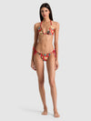 A+O X PQ SWIM SLOANE REVERSIBLE ROPE TRIANGLE TOP-ZEBRA-ALICE + OLIVIA
