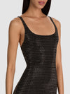 MATHILDE EMBELLISHED MAXI DRESS-BLACK/GUNMETAL-ALICE + OLIVIA