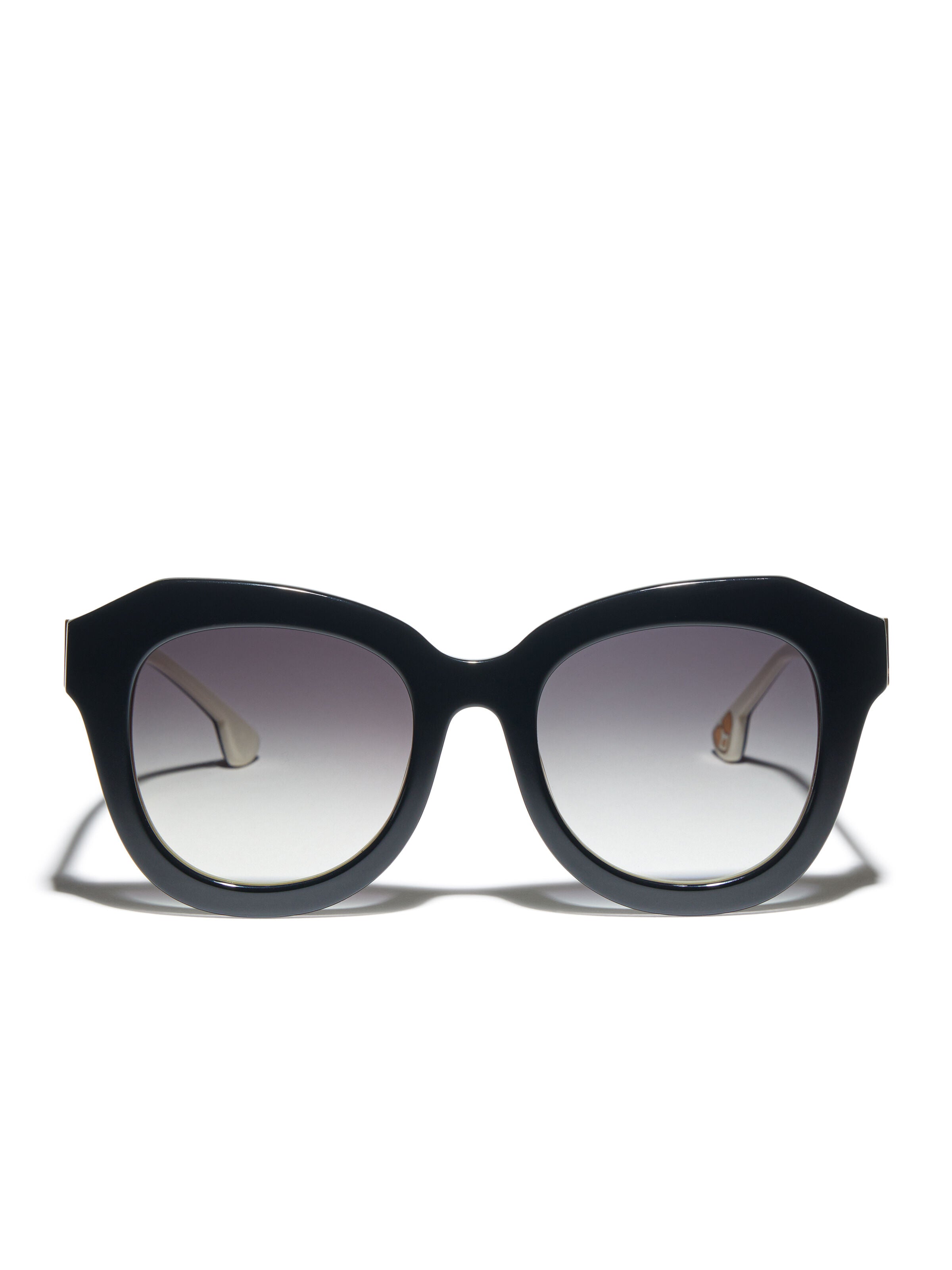 FRANK SUNGLASSES-BLACK/WHITE-ALICE + OLIVIA