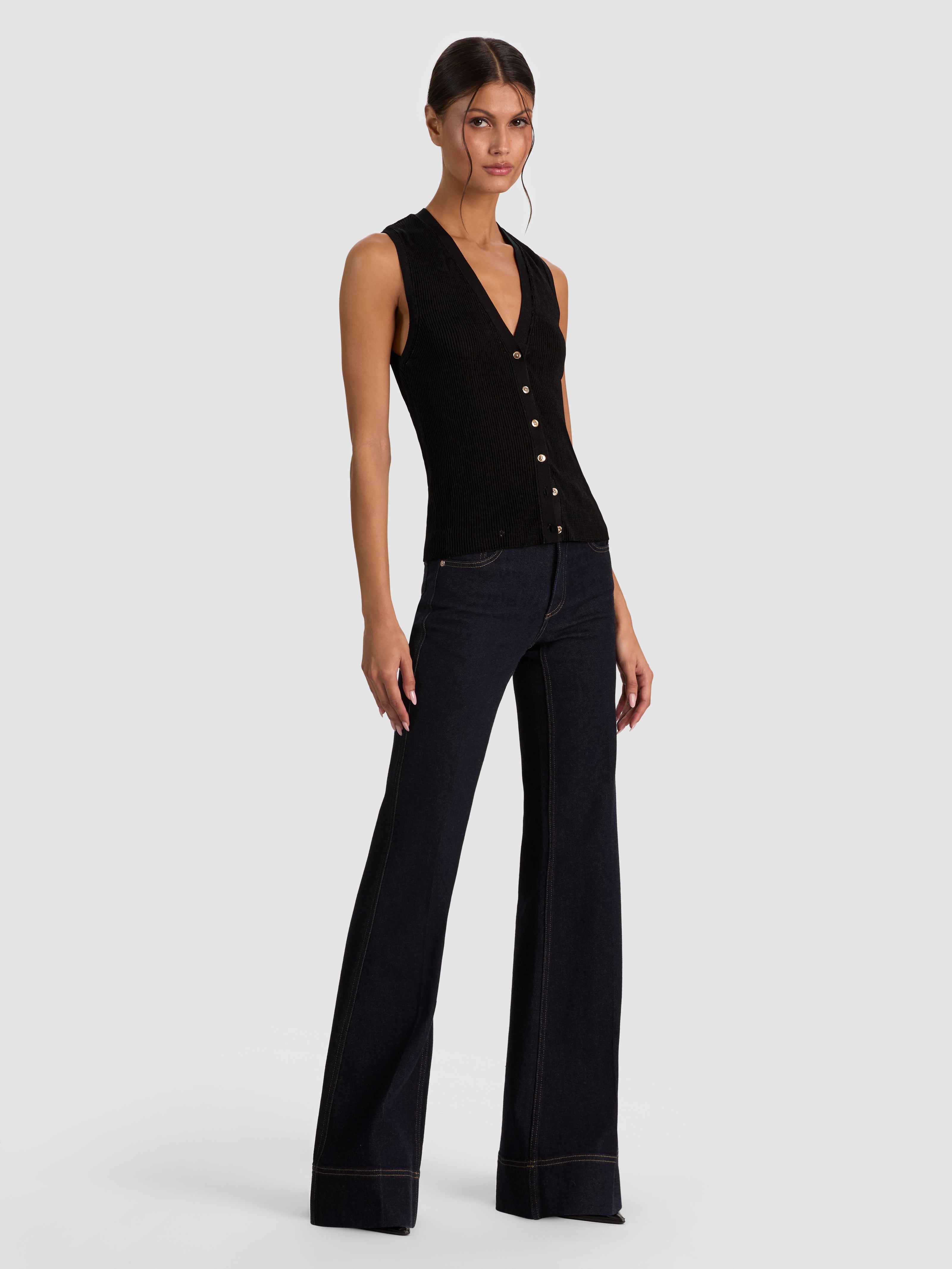 GILET ABBOTTONATO LOLY-ALICE + OLIVIA