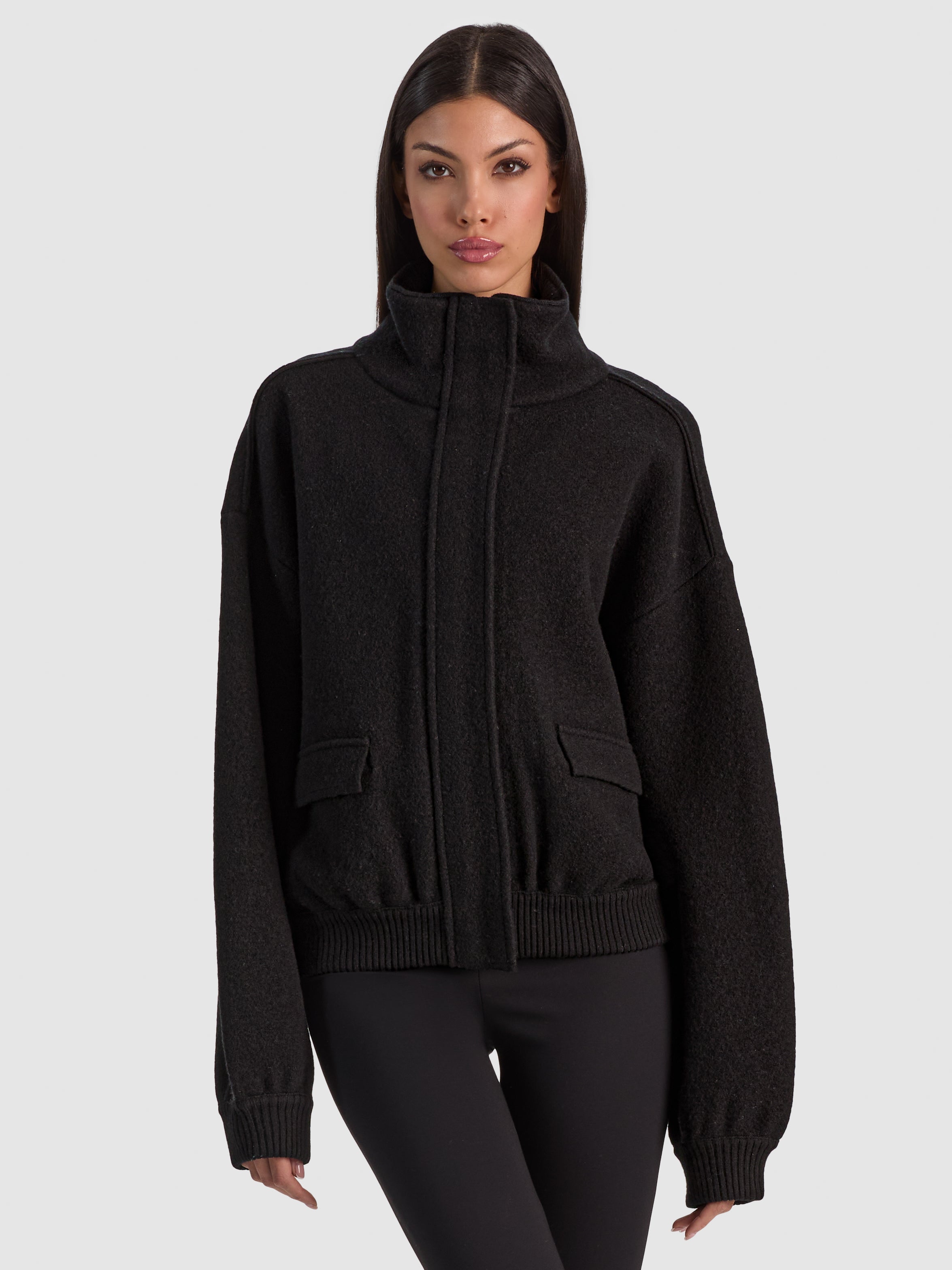 STUART ANORAK ZIPPÉ SOUPLE-ALICE + OLIVIA