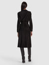KARLEY SUEDE WRAP LONG COAT-Black-ALICE + OLIVIA