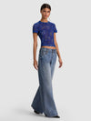 TESS CREW NECK TEE-BOUNDLESS PAISLEY SM-ALICE + OLIVIA