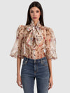 BRENTLEY TIE NECK BLOUSE-HEARTSTRINGS CHINO-ALICE + OLIVIA
