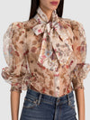 BRENTLEY TIE NECK BLOUSE-HEARTSTRINGS CHINO-ALICE + OLIVIA