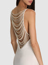 ABITO SOTTOVESTE MIDI AMPIO HARMONY CON DECORAZIONI-OFF WHITE-ALICE + OLIVIA