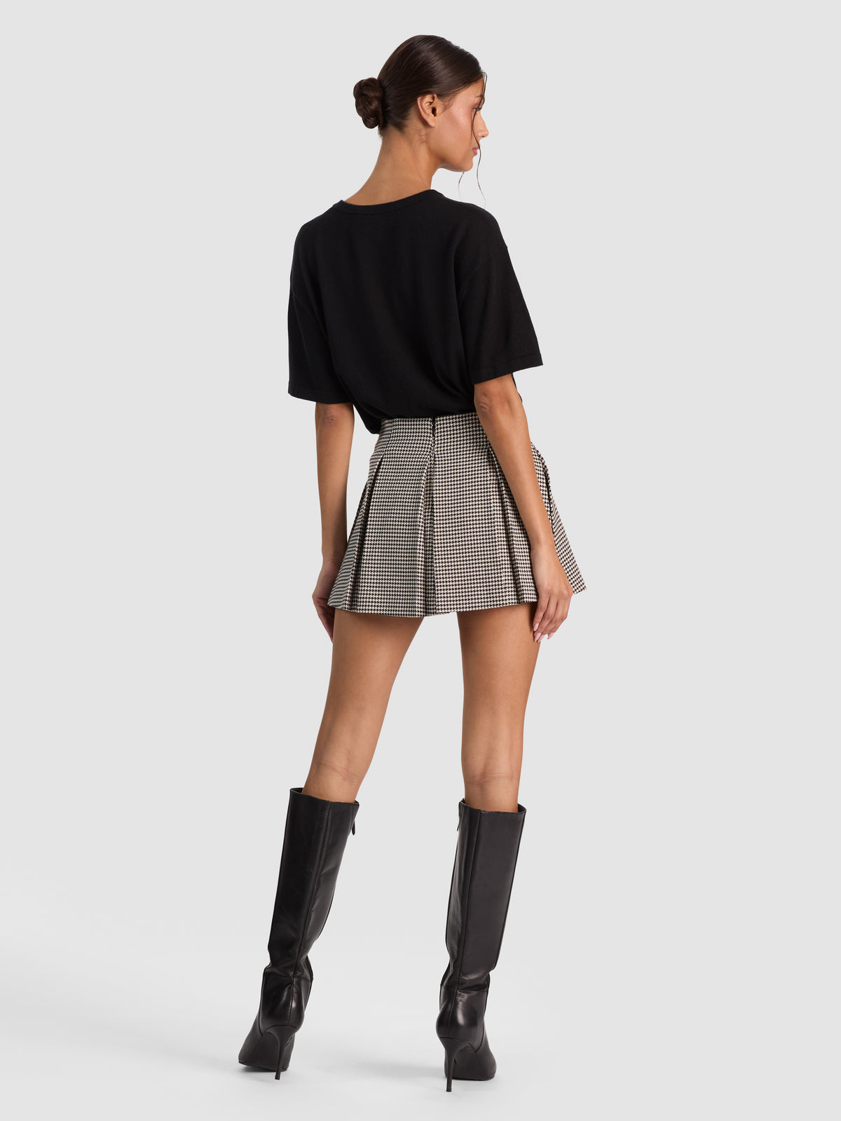 EMILIE MINI SKIRT-BLACK/MULTI-ALICE + OLIVIA