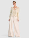 ANDERSON ALLOVER SEQUIN CARDIGAN-SOFT WHITE/WHITE-ALICE + OLIVIA