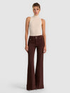 PERFECT WIDE LEG JEAN-DARK CHOCOLATE-ALICE + OLIVIA