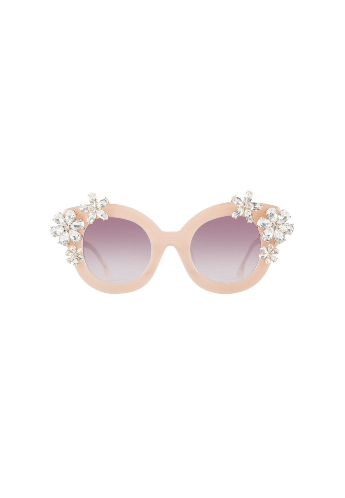 MADISON FLORAL SUNGLASSES-Black-ALICE + OLIVIA