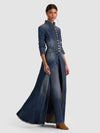 VESTE MILITAIRE EN JEAN WINN LONG-ALICE + OLIVIA
