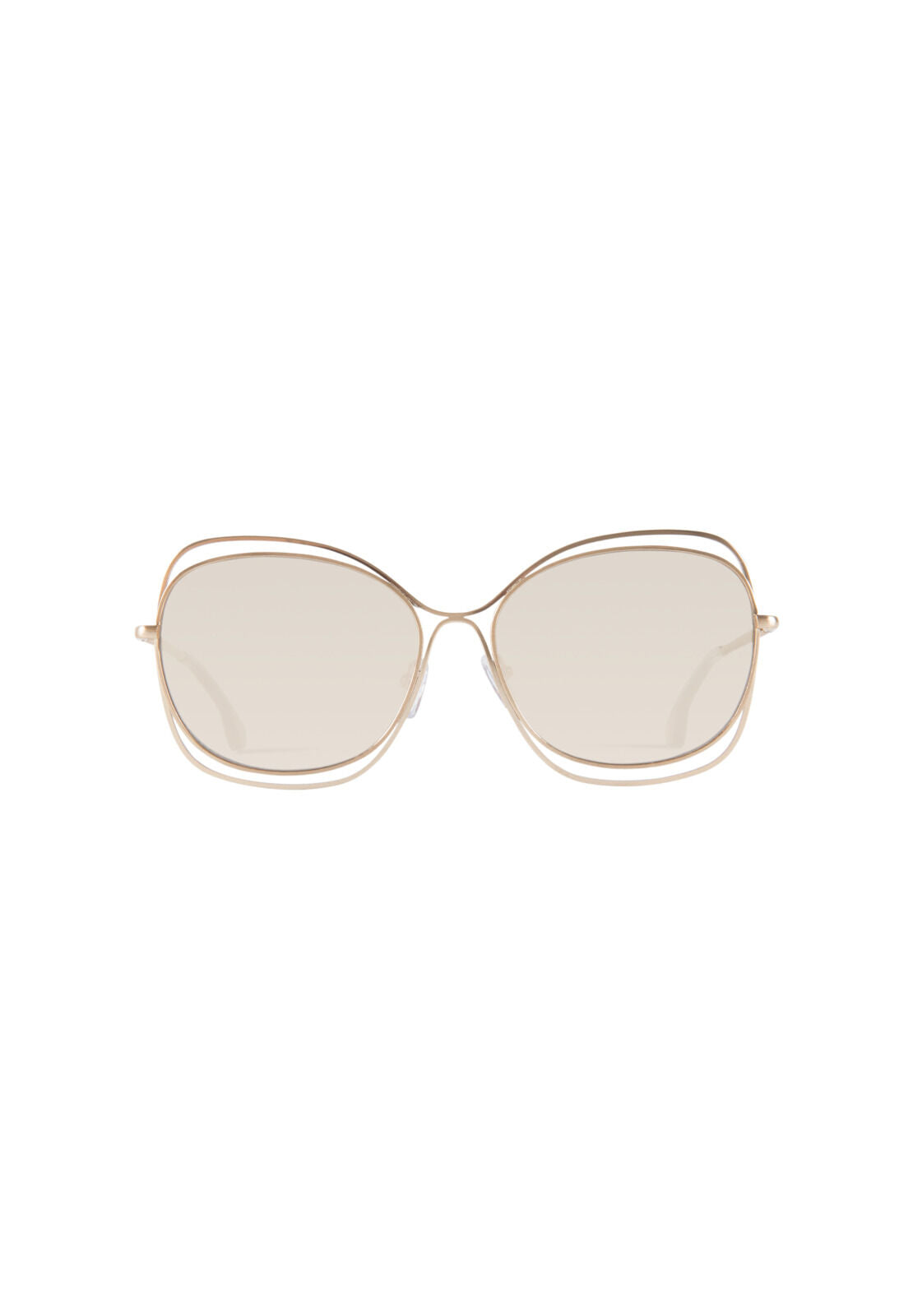 COLLINS SUNGLASSES-SHINY ROSE GOLD-ALICE + OLIVIA