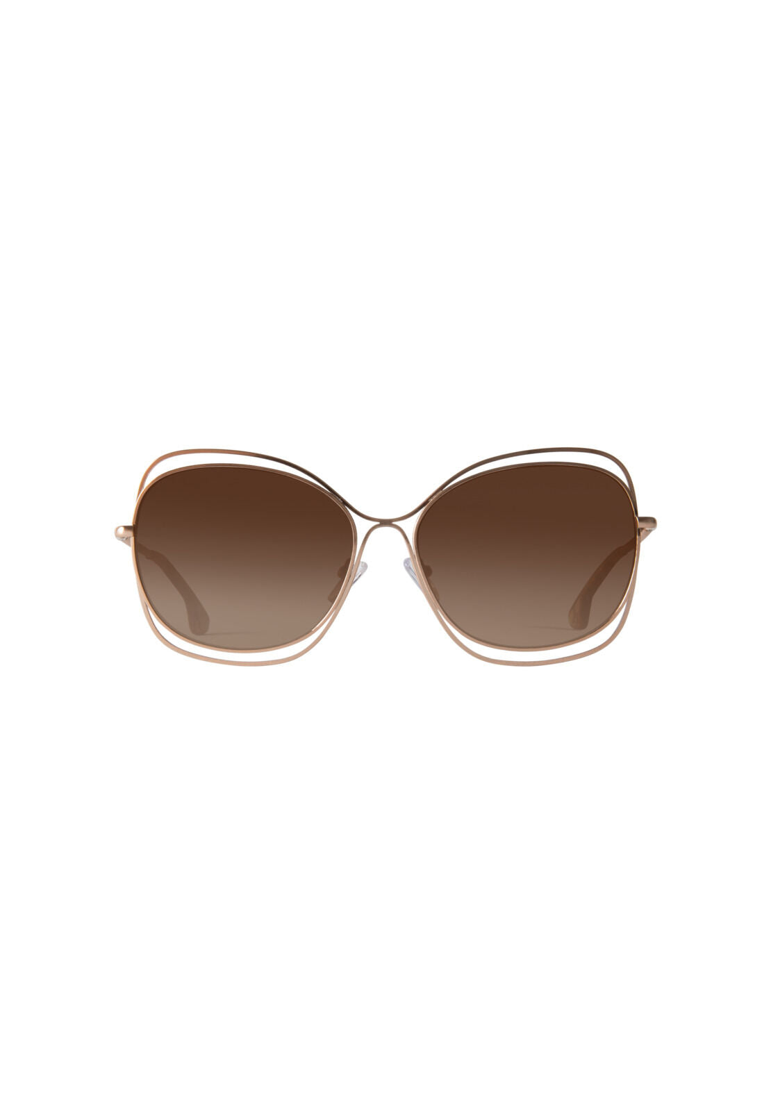 COLLINS SUNGLASSES-SHINY ROSE GOLD-ALICE + OLIVIA